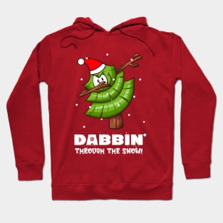 Dabbing Christmas Tree (on dark colors) Hoodie